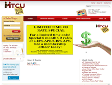 Tablet Screenshot of mtcu.org